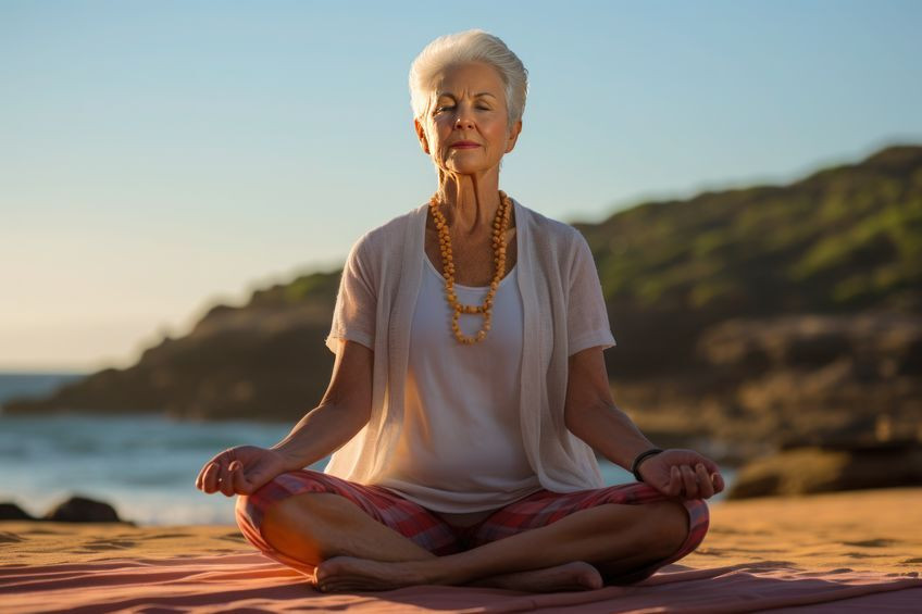 Découvrez le yoga pour le grand âge Le yoga s'adapte à tous les ages