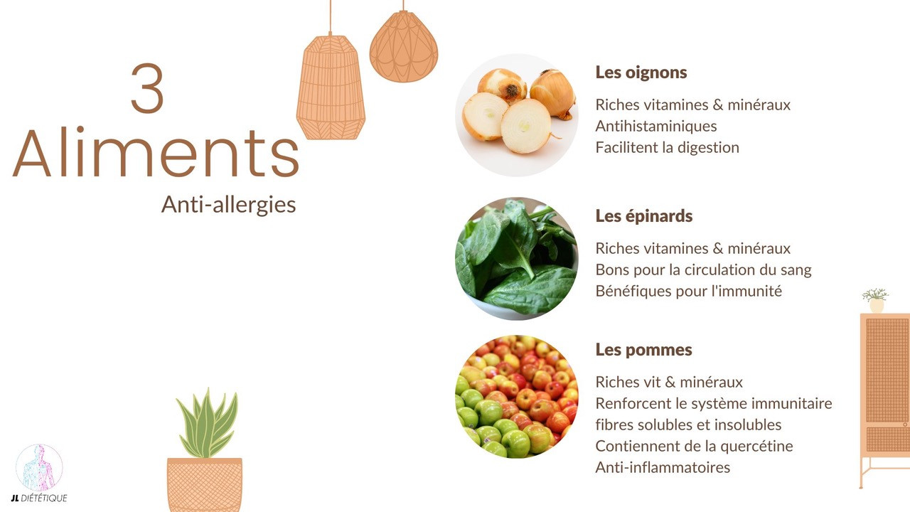 que faut-il man,ger pour lutter contre les allergies ? Les aliments contre les allergies