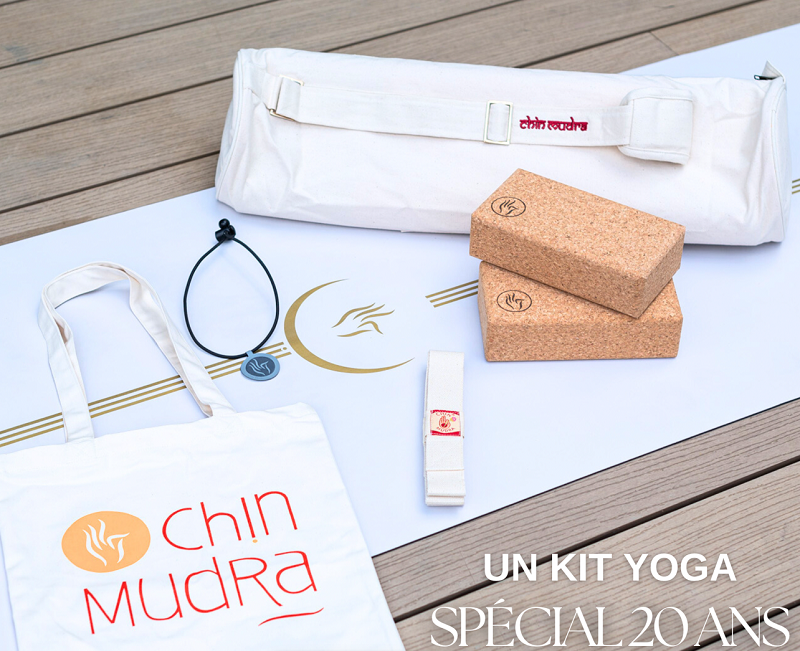 chin Mudra 20 ans Le kit spécial anniversaire Chin Mudra 20 ans