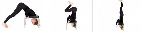 Comment utiliser le banc pour la posture Sirsasana ?