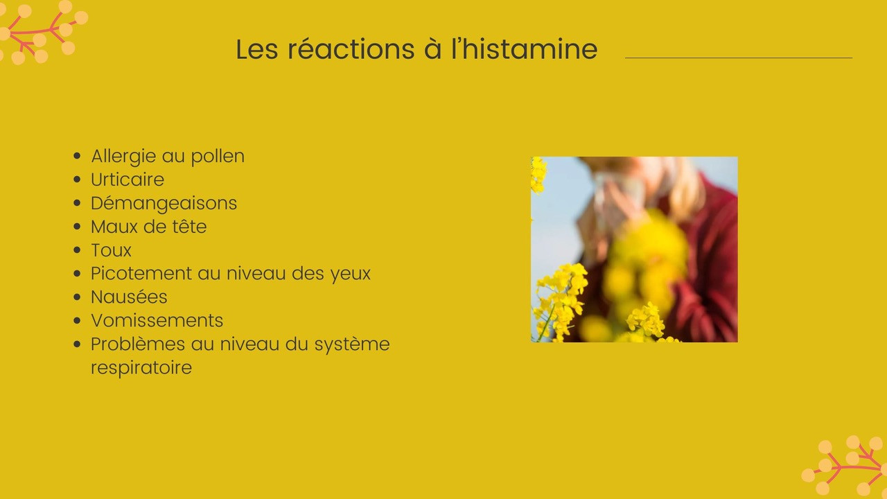 Ce qu'il faut savoir sur l'histamine ! c'est quoi l'histamine ?