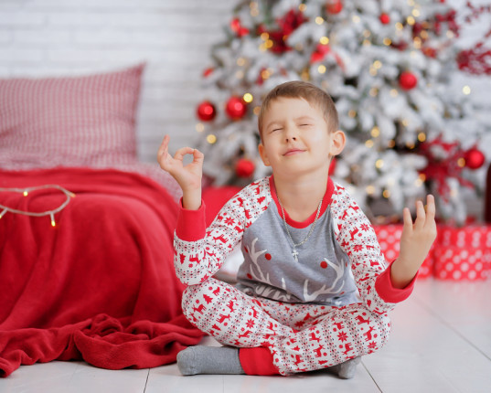 Fêtes de fin d'année : le yoga pour les petits !