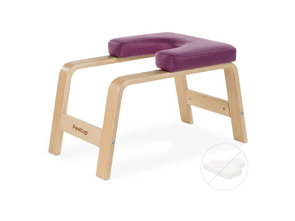 Item Banc pour Sirsasana (la posture reine) Violet (sans coussin)