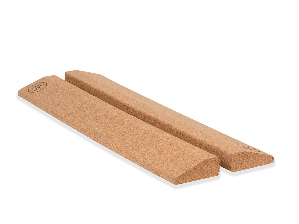Item Slanting plank cork yoga block 60cm x 9cm x 3cm