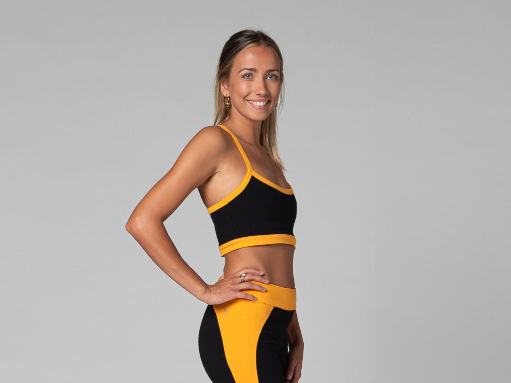 Brassière de yoga Bi-colore - Bio
