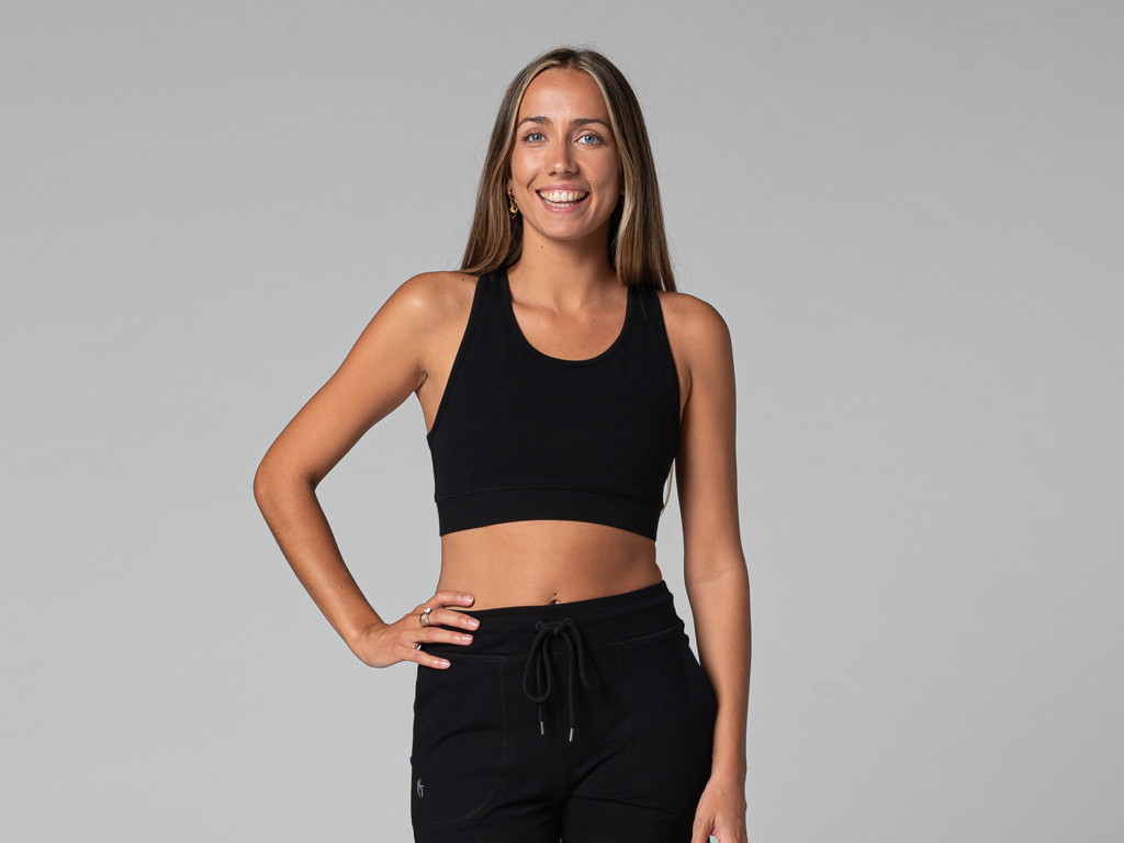 Item Brassiere de yoga Glamour - Bio Noir