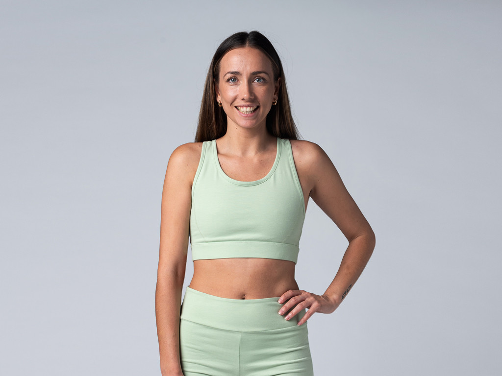 Item Brassiere de yoga Glamour - Bio Vert
