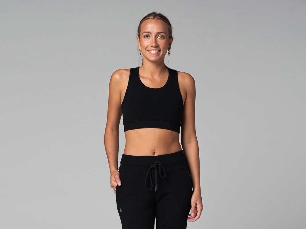 Item Brassière de yoga Sport - Bio Noir