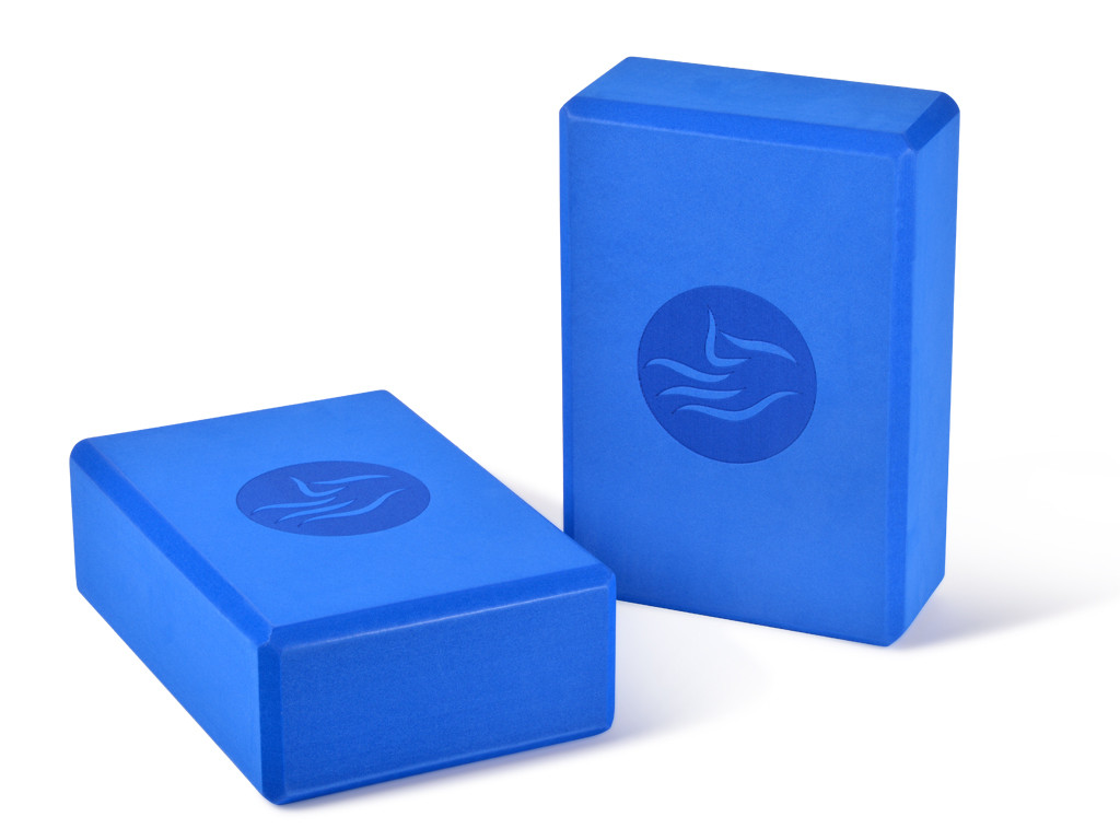 Item Brique de yoga Eva - 23 x 15 x 7.6 cm Bleu