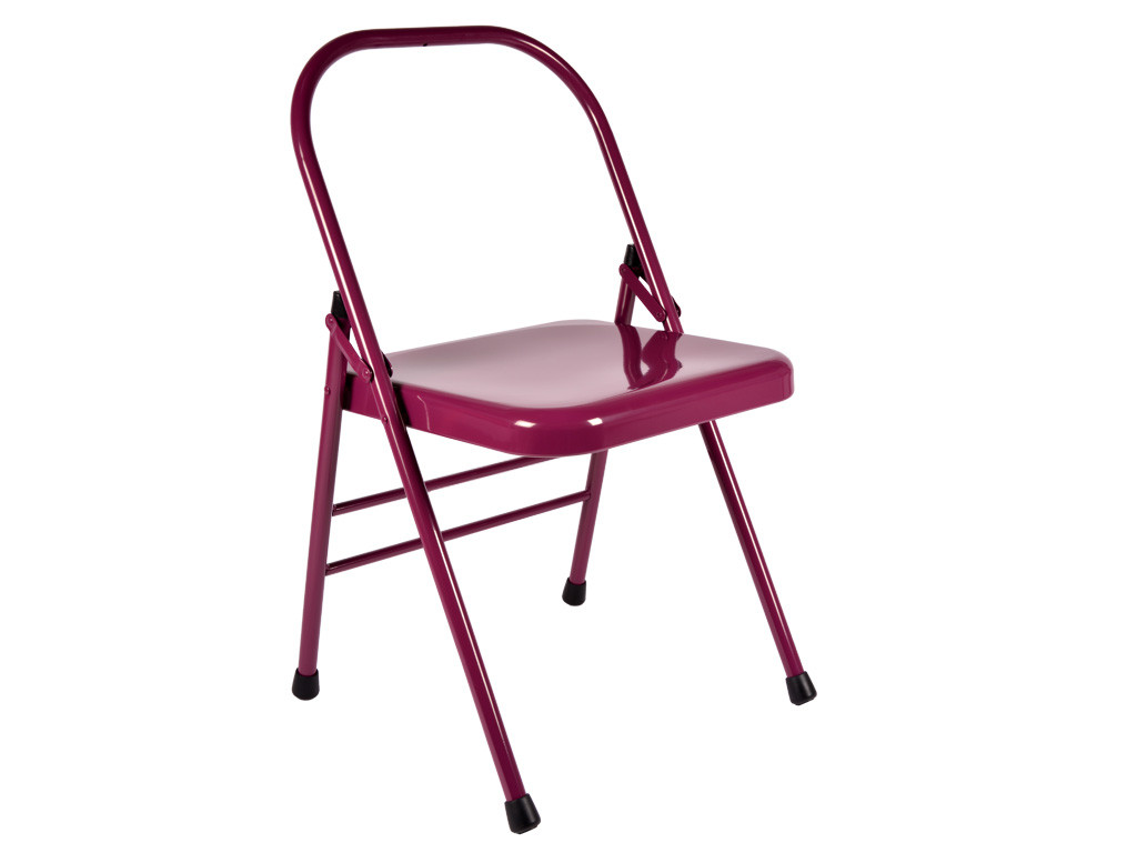 Item 2 Bars Standard Yoga Chair Plum
