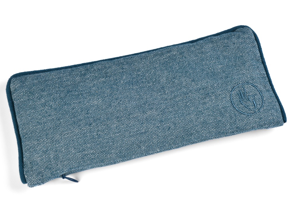 Item Organic Chambray and Linen Cotton Eye Pillow Blue Chambray Cotton
