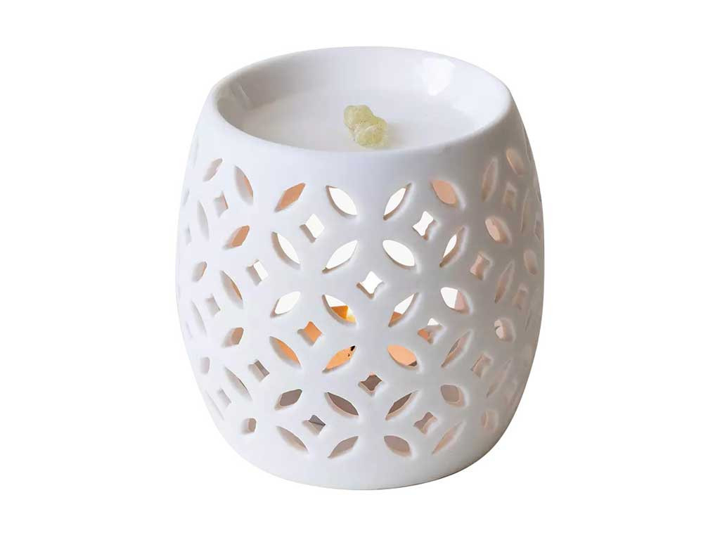 Item Diffuseur porcelaine photophore Luciole 8,8 x 8,6 cm