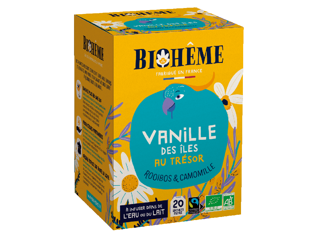 Item Infusion Vanille des îles au trésor 20 Inf
