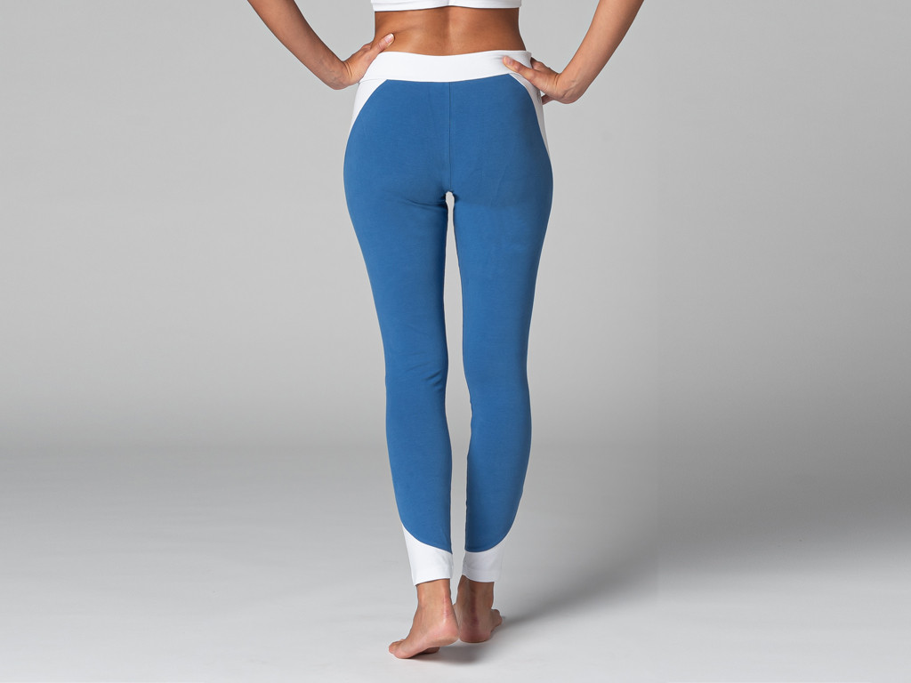 Legging de Yoga Bi-colore - Bio
