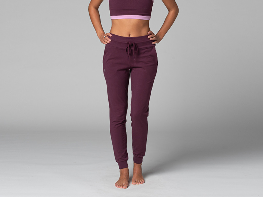 Item Pantalon de Yoga femme Jogg - Bio Prune