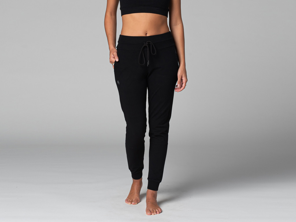 Item Pantalon de Yoga femme Jogg - Bio Noir