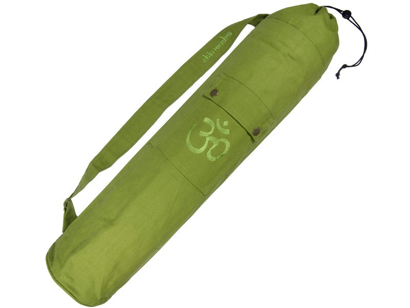 Item Sac à tapis de yoga 100% Coton Bio 71cm x 15cm Vert