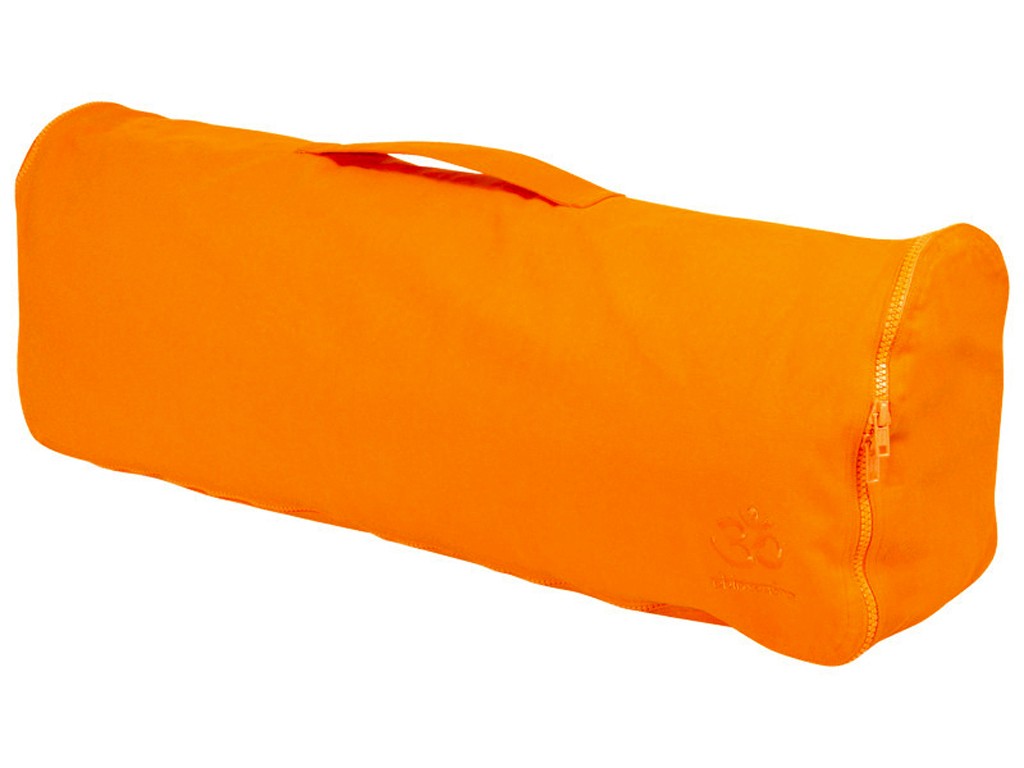 Item 100% Organic Cotton Chic & Cool yoga mat bag 70cm x 17cm Saffron