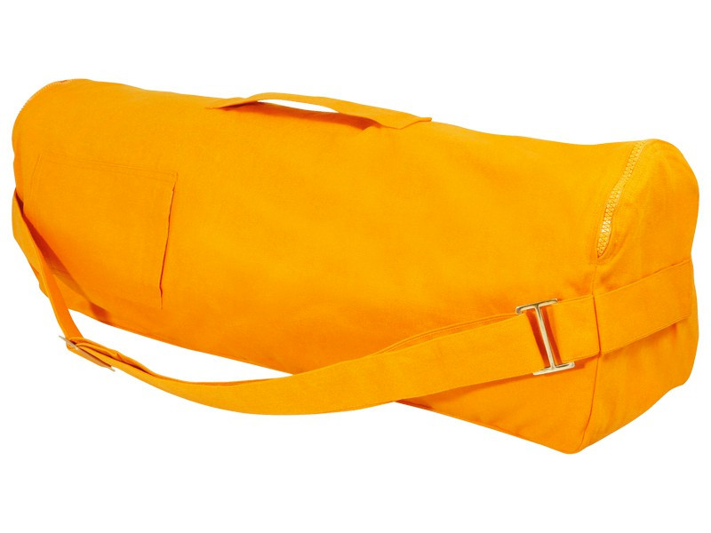 Item Chic and Cool Yoga Mat Bag 100% Organic Cotton 80cm x 17cm Orange Saffron