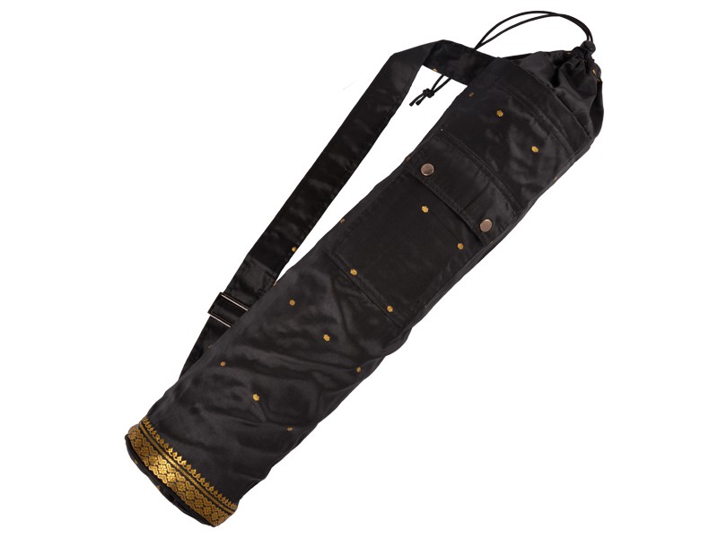 Item Saree yoga mat bag – 71 cm x 15 cm Black