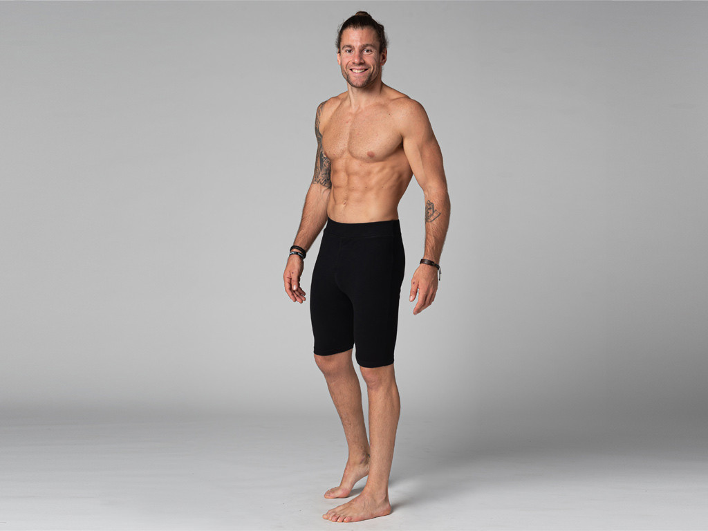Short Homme Style Cycliste - Coton Bio