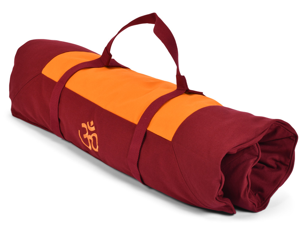 Item Tapis de Méditation Bordeaux/Safran