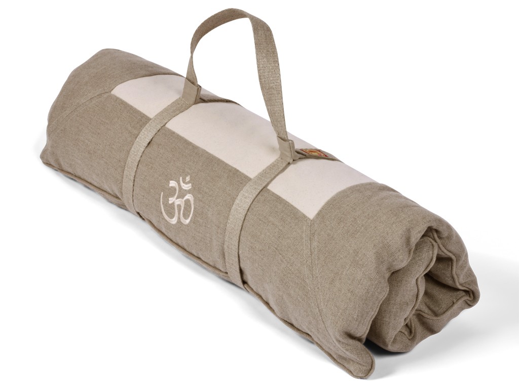 Item 100% Organic Natural Hemp Meditation Mat Natural hemp