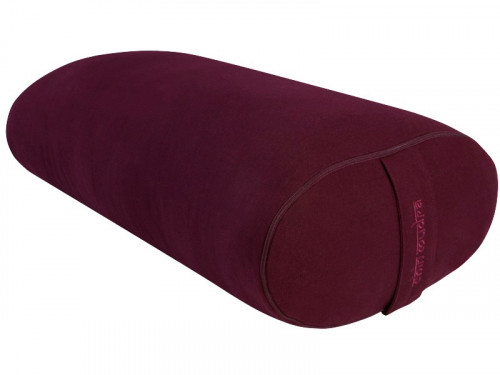 Bolster de yoga Ovale KAPOK 100 % coton Bio 60cm x 15cm x 30cm