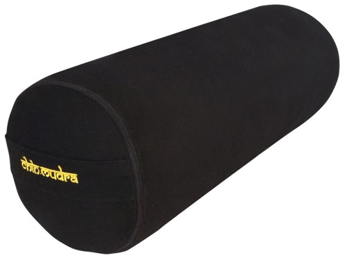 Bolster de yoga XL 100 % coton Bio 76 cm x 25 cm