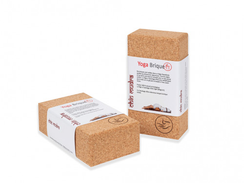 Cork extra yoga brick