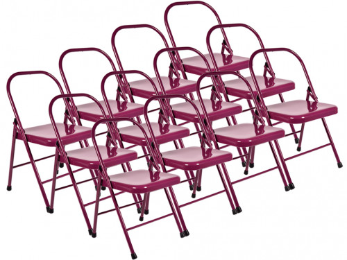 Chaise de Yoga 2 barres Haute Prune