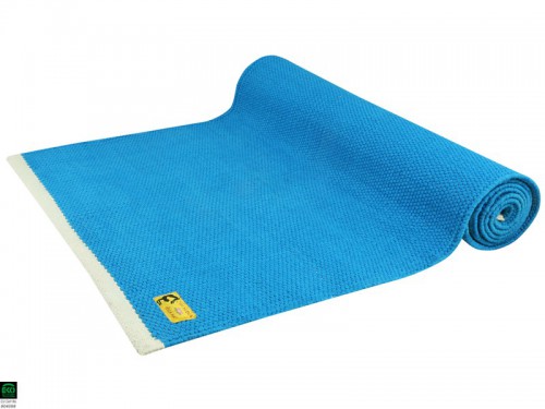Taj yoga mat 100% Organic cotton 2m x 66cm x 5mm